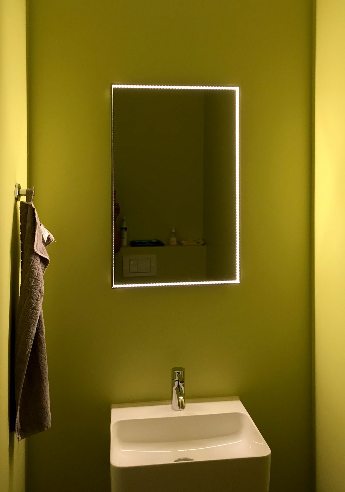 Spiegel im Badezimmer